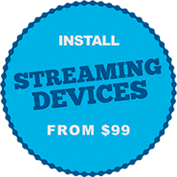 Gold Coast streaming device box setup install cost price